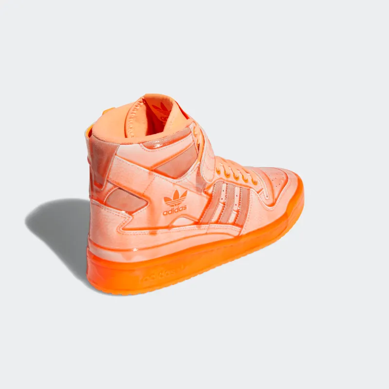 Adidas Jeremy Scott Forum Dipped Orange / White / Signal Orange (Q46124)