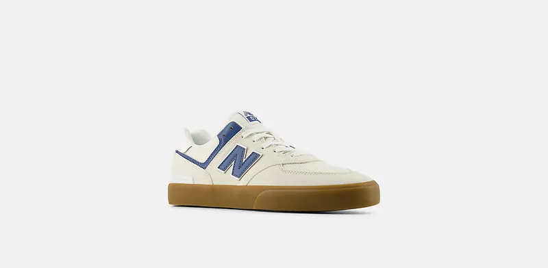 New Balance Numeric 574 Vulc Sea Salt Dark Shoreline Blue (NM574VRU)