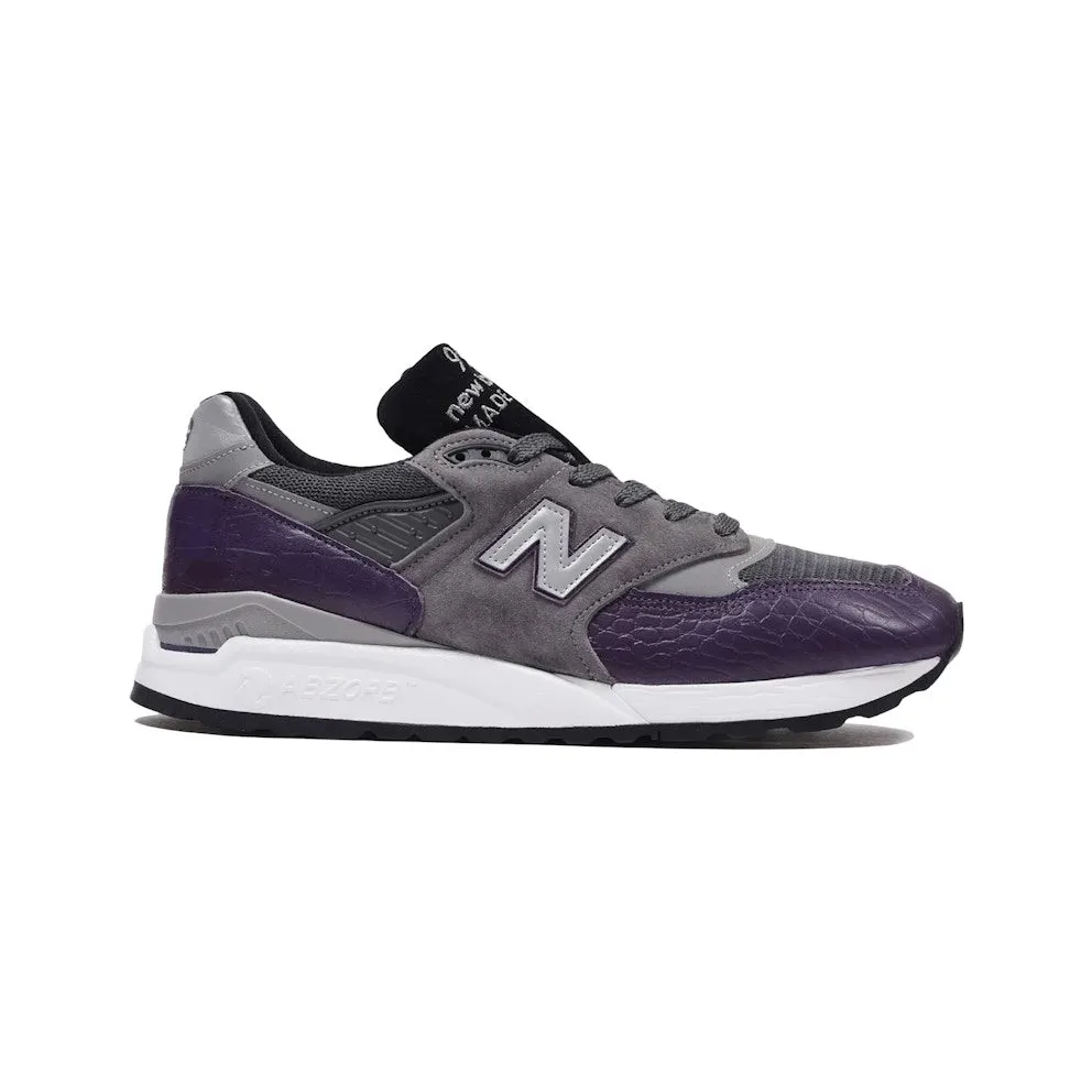 New Balance 998 MiUSA Purple Croc (M998AWH)