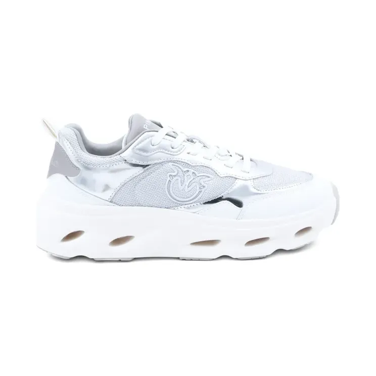 PINKO Sneakers met logo-applicatie – Beige (SS0167P144)