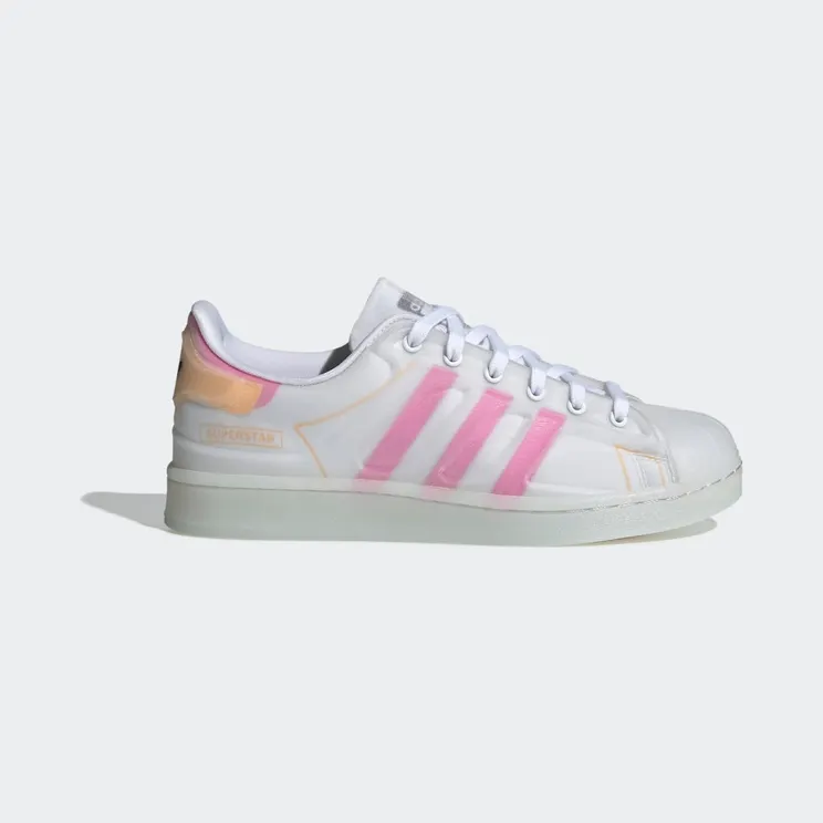 adidas Superstar Futureshell Cloud White / Screaming Pink / Crew Yellow (FY7357)