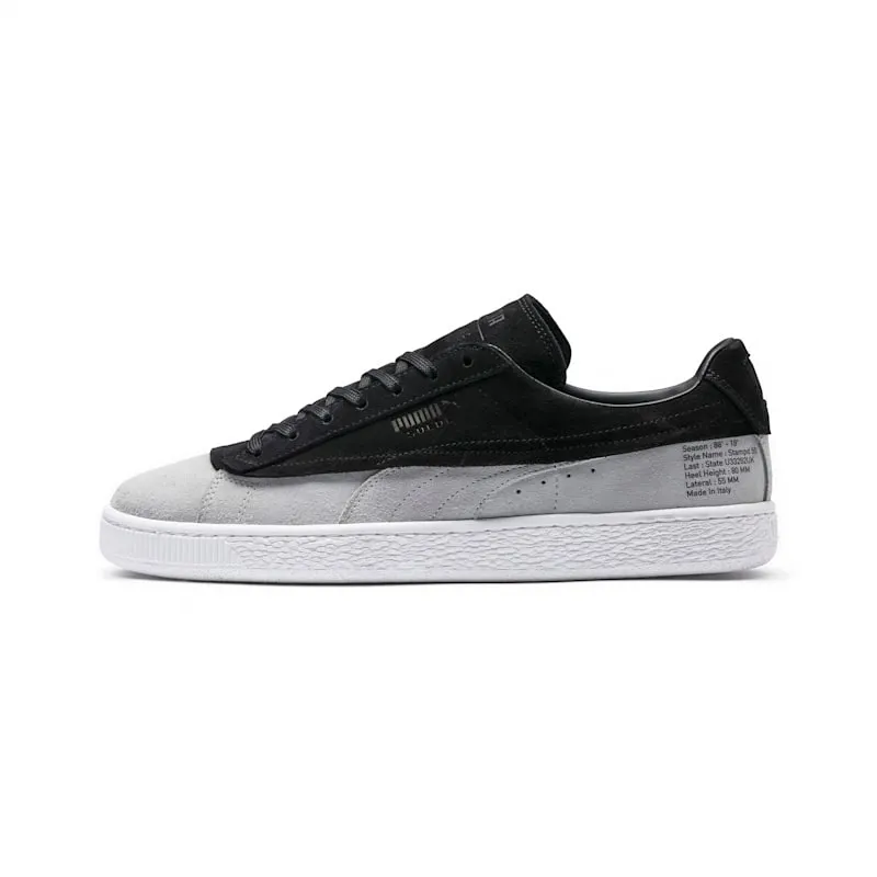 Puma Suede Classic Stampd 88-18 Puma White/Puma Black (366327-01)