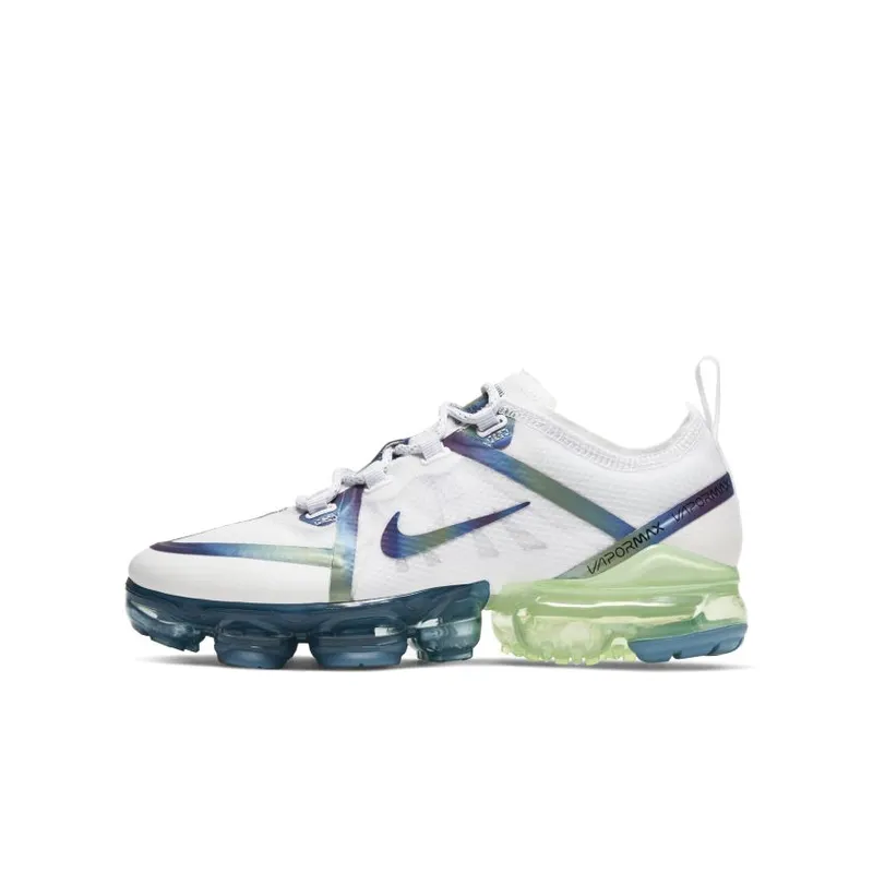 Nike Air VaporMax 2019 Bubble Pack White (GS) Summit White/Multi-Color-White (CT9638-100)