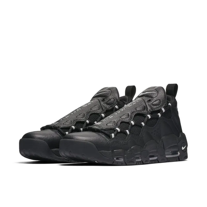 Nike Air More Money Black Metallic Silver Black/Metallic Silver-Black (AJ2998-002)