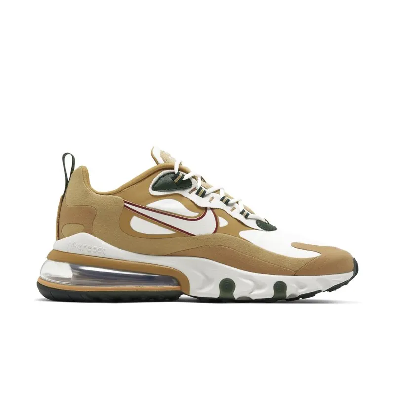 Nike Air Max 270 React Reggae Club Gold/Flat Gold/Wheat (AO4971-700)