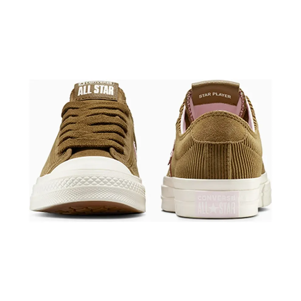 Converse Star Player 76 Suede & Corduroy Dark Whisky/Egret/Sugar Berry (A14813C)