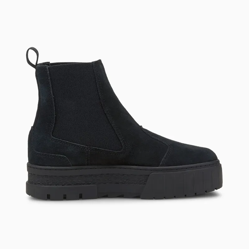 Puma Mayze Chelsea Suede Shoes Black (382829-01)
