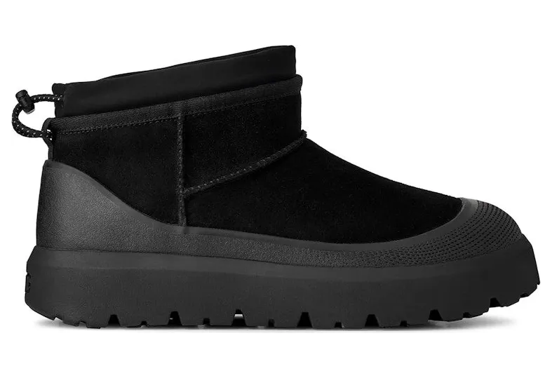 UGG Classic Ultra Mini Weather Hybrid Boot Black (1174196-BBLC)