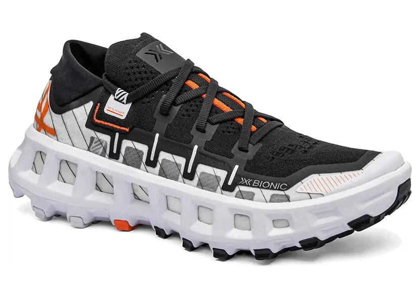 X BIONIC Terraskin X00-c Sneakers mit strukturierter Sohle – Schwarz (TS-TS01S25U-W303)