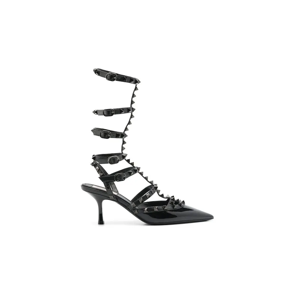 Valentino Garavani Rockstud Pointed Toe Pumps Black (3W0S0HU9CVA0NO)