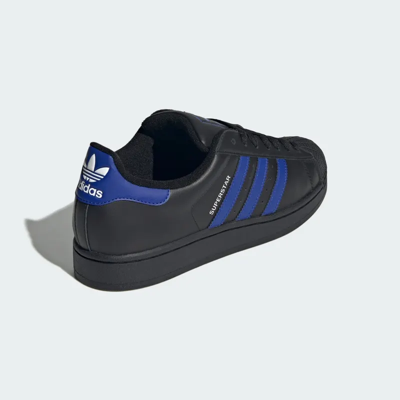 adidas Superstar II Core Black Semi Lucid Blue Cloud White (JR1632)