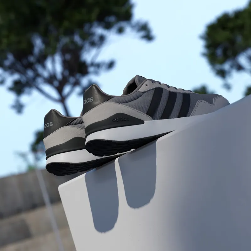 Adidas Run 60s 4.0 Grey Three / Core Black / Grey Two (JR6624)