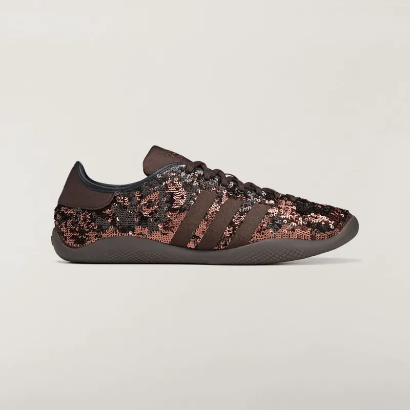Adidas Wales Bonner Karintha Lo “Sequin / Dark Brown” (KH8798)