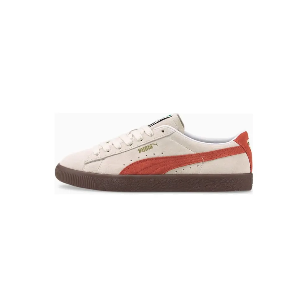 Women’s PUMA Suede VTG Pristine/Chili Oil/Gum (374921-16)