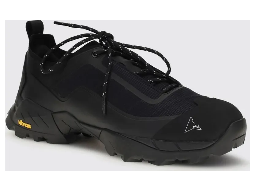 Roa Katharina Technical Fabric and Rubber Sneakers Black (YBUW124FA12BLK0001)