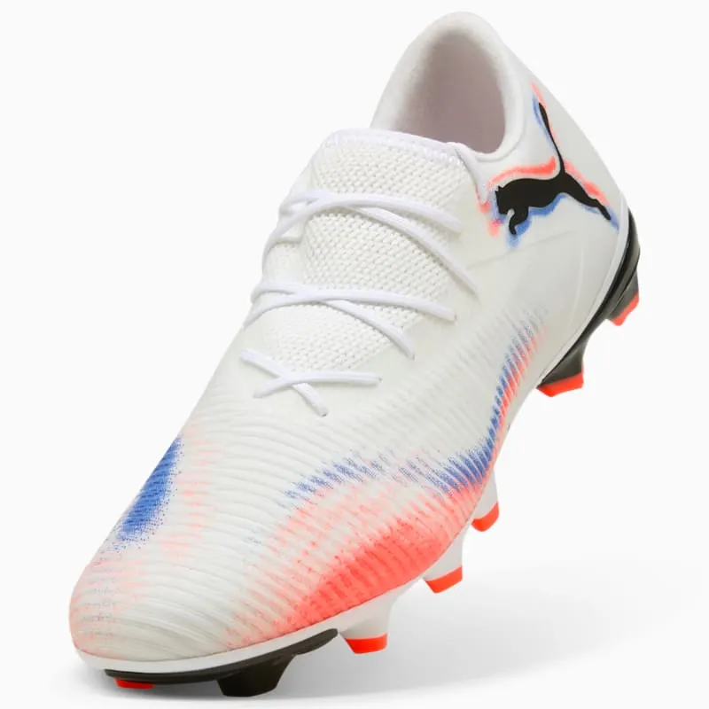 Puma Future 8 Match Low FG/AG White Black Glowing Red (108599-01)