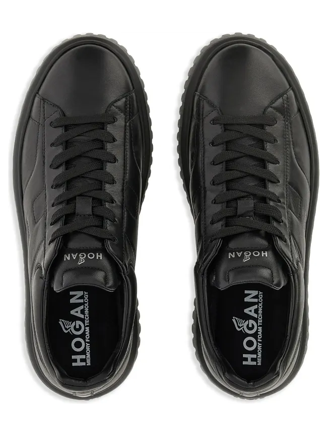Hogan H-Stripes Leather “Black” (HXM6450FC60L E99999) (2)