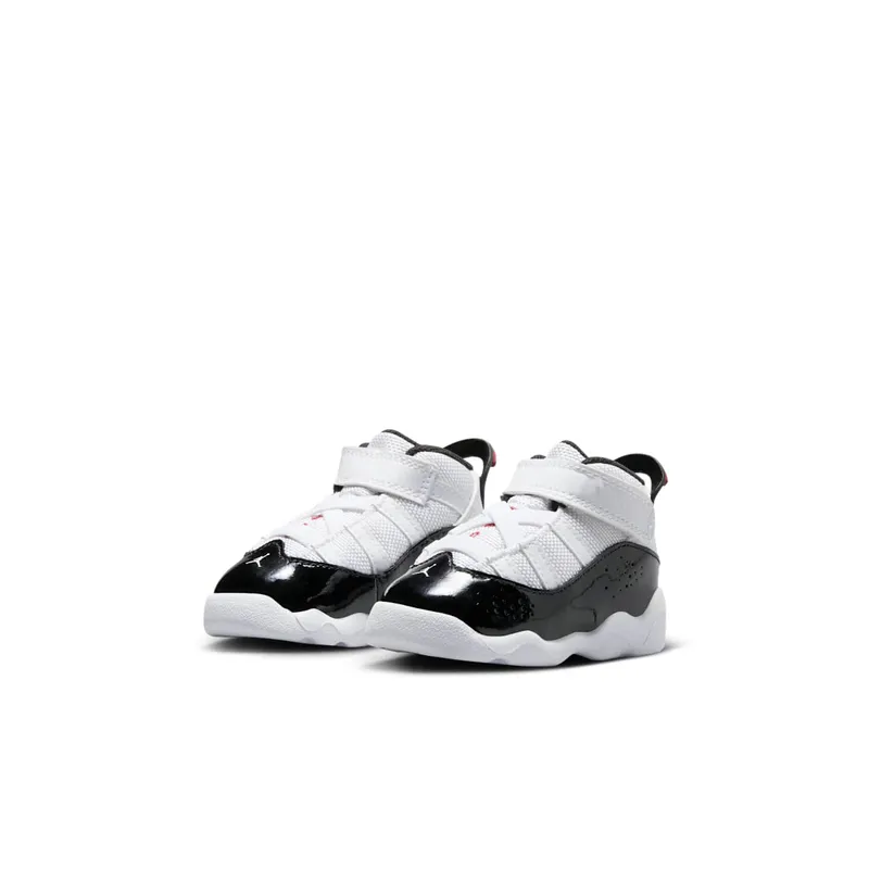 Jordan 6 Rings TD “White Varsity Red Black” (323420-164)