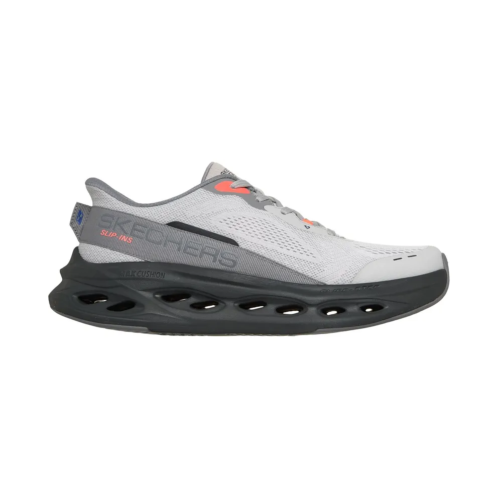 Skechers Slip-ins: Max Cushioning Glide-Step – Advert Sneaker Grey/Black