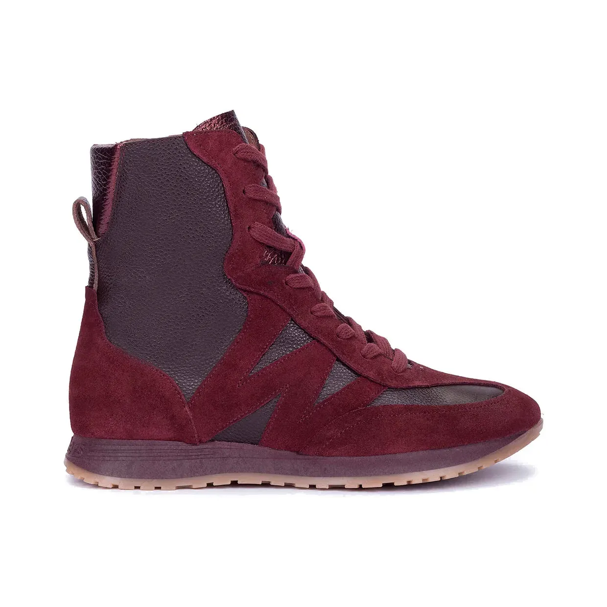 wonders-sneaker A-4812-Combinacion-Vino