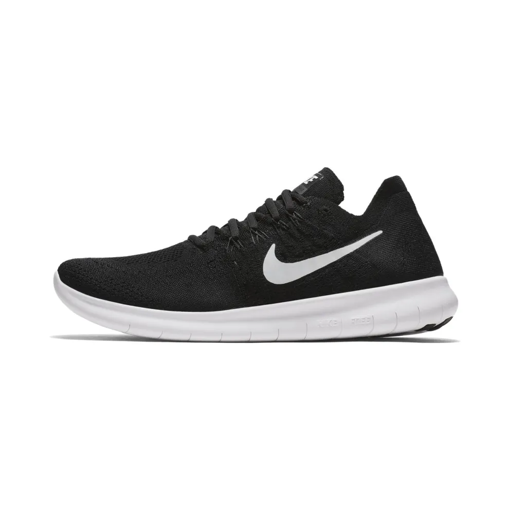Nike Free RN Flyknit 2017 Black White (880843-001)