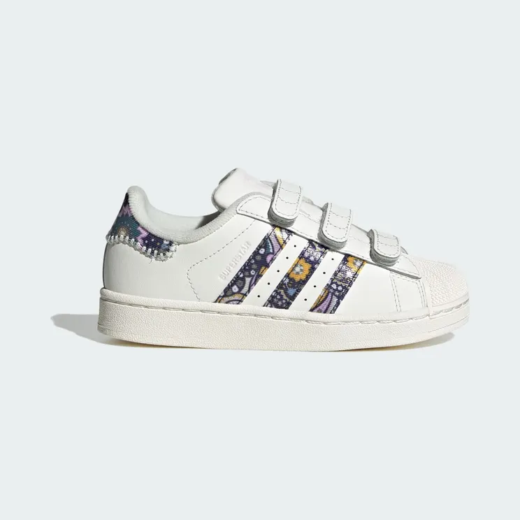 adidas Liberty London Adidas Superstar II Comfort Closure “Core White / Orchid Fusion / Gum” (KJ7484)