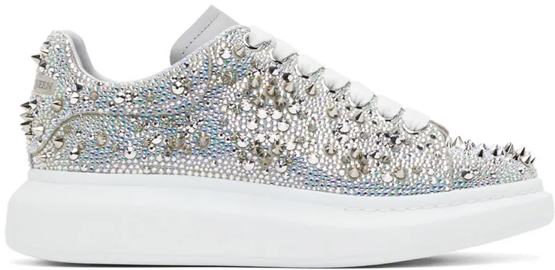 Alexander McQueen Silver Oversized (705064WIBA4)