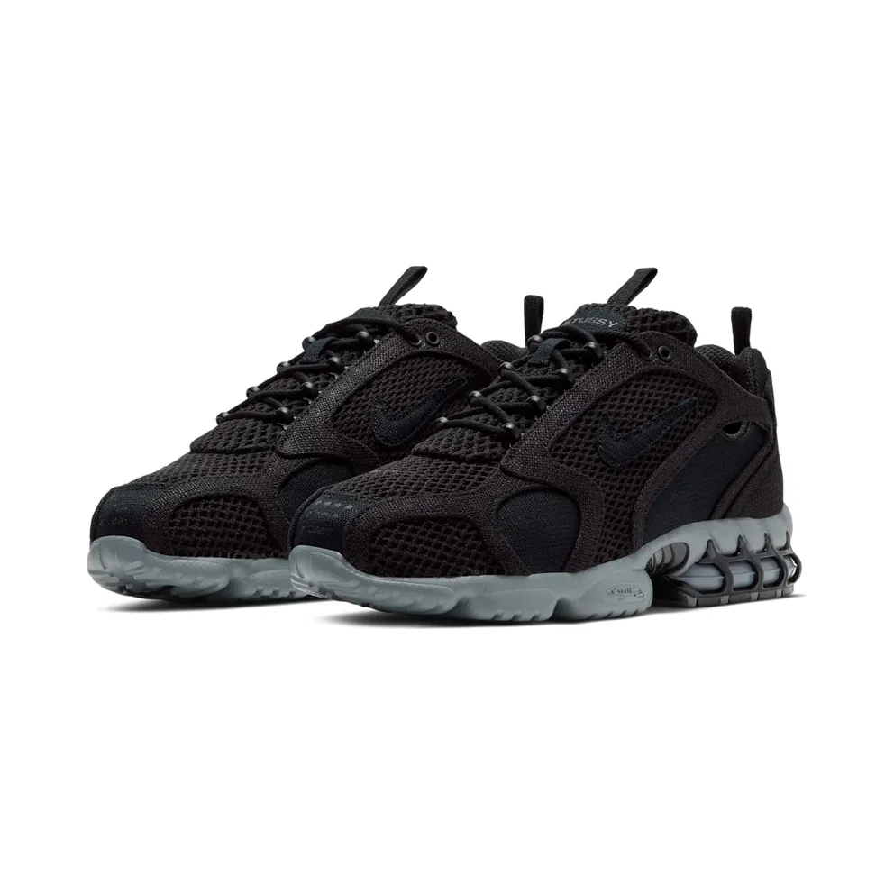 Nike x Stussy Air Zoom Spiridon Cage 2 Black (2020) (CQ5486-001)
