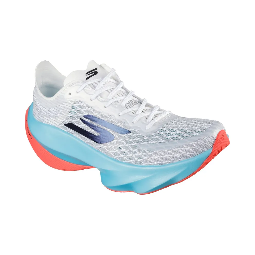 Skechers Aero Tempo Sneaker White/Turkoois