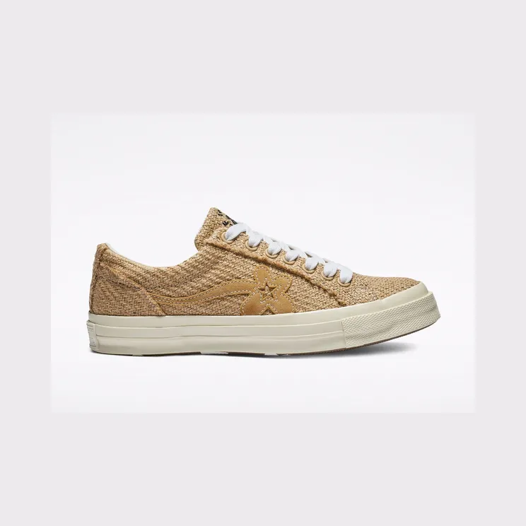 Converse Golf Le Fleur x One Star Ox ‘Burlap’ Curry/Egret/Black (163169C)