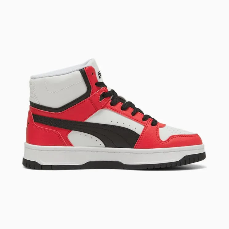 Puma Rebound Slam Mid Jr , rot (408800-04)