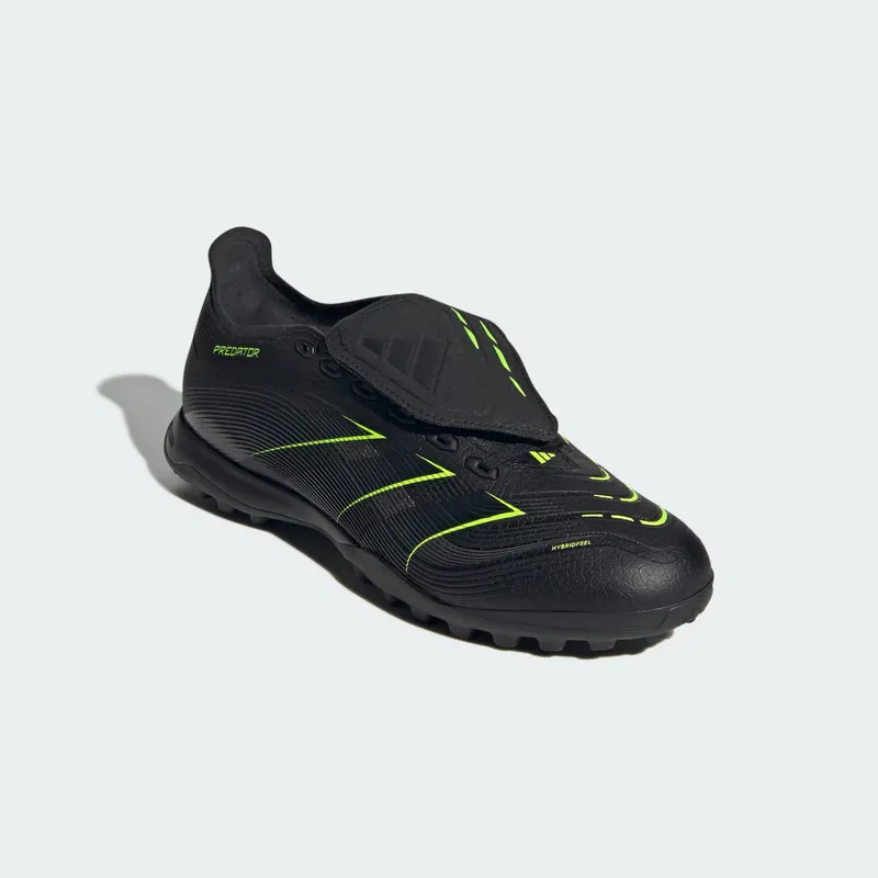 adidas Predator League Fold-Over Tongue TF Electric Stealth Pack (JQ1073)