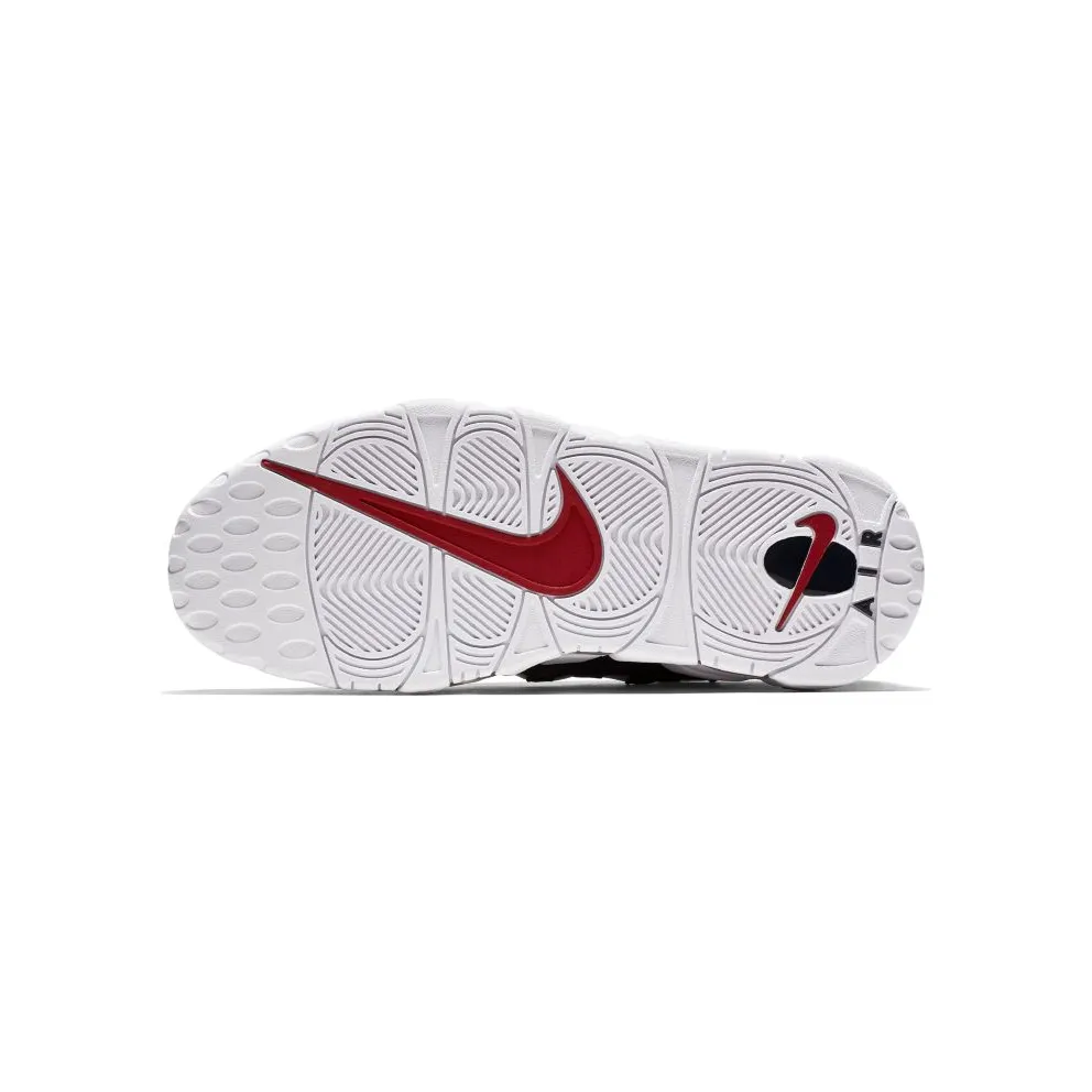 Nike Air More Money Obsidian Obsidian/White-Gym Red (AJ2998-400)