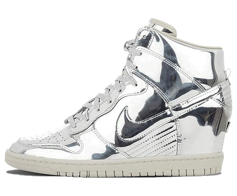 Nike Dunk Sky Hi Liquid Silver (2013) (639233-009)