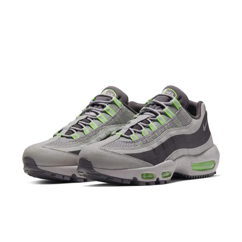 Nike Air Max 95 Utility Thunder Grey Electric Green Thunder Grey/Atmosphere Grey-Electric Green-Reflect Silver (BQ5616-002)