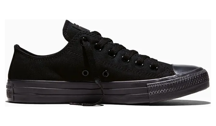 Converse Mono Colour Chuck Taylor All Star Low Top Black Black (M5039C)