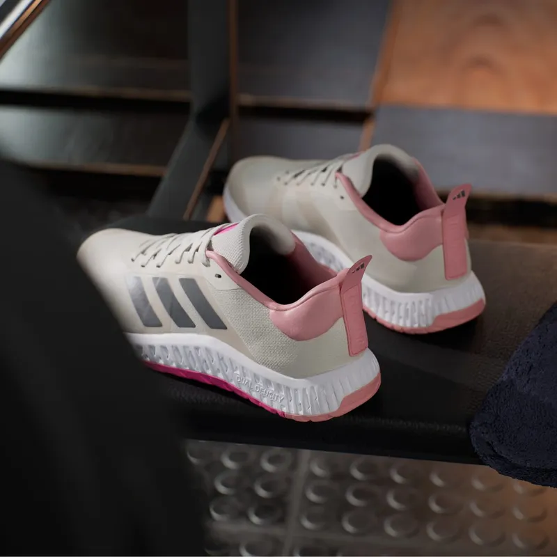 adidas Everyset Trainer Chalk White Iron Metallic Lucid Pink (ID8661)