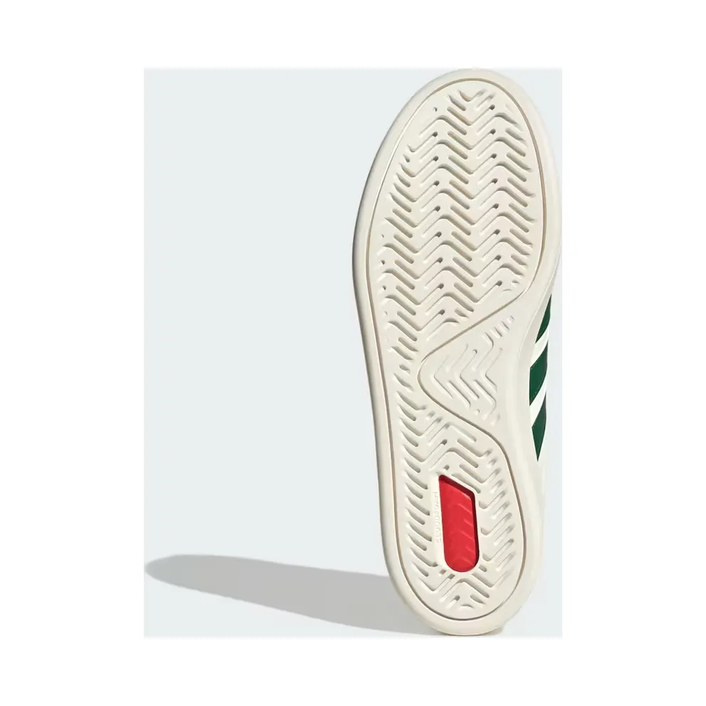 adidas Grand Court 3.0 “Off White / Collegiate Green / Off White” (KH9527)