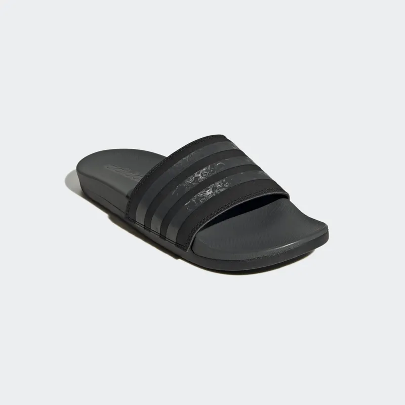 Adidas Adilette Comfort Slides Core Black / Grey Six / Core Black (GX4303)
