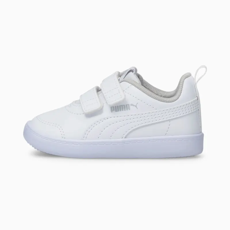 PUMA Courtflex V2 Babies’ White/Gray Violet (371544-04)