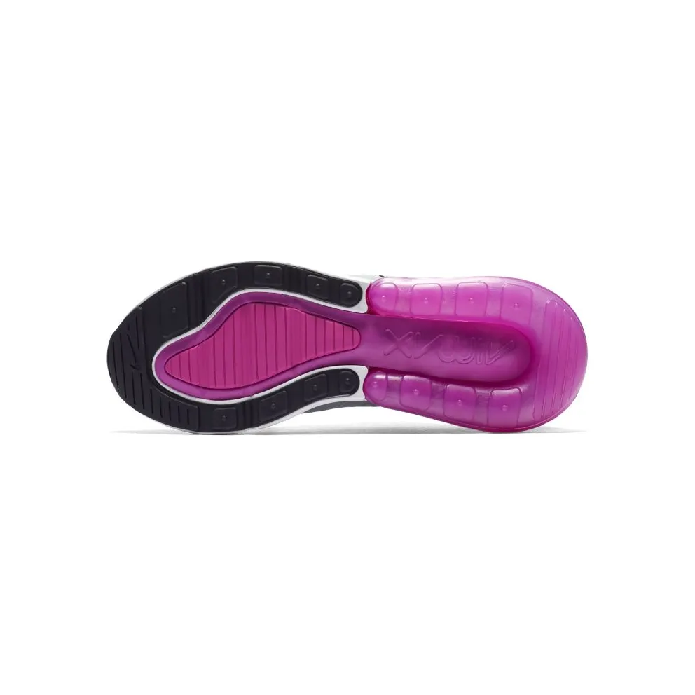 Nike Air Max 270 Barely Grey Fuchsia (W) Barely Grey/Black-Light Pumice-Fuchsia Blast-Black (AH6789-004)