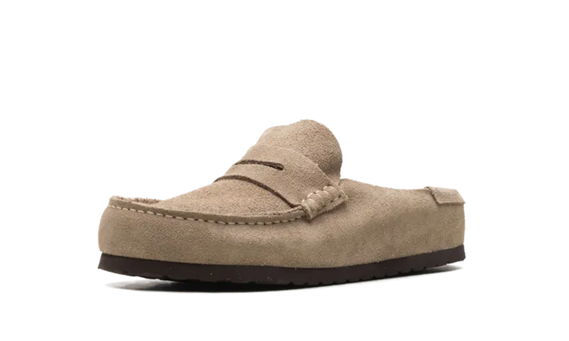 Birkenstock Naples Suede Leather Taupe Suede (1025003)