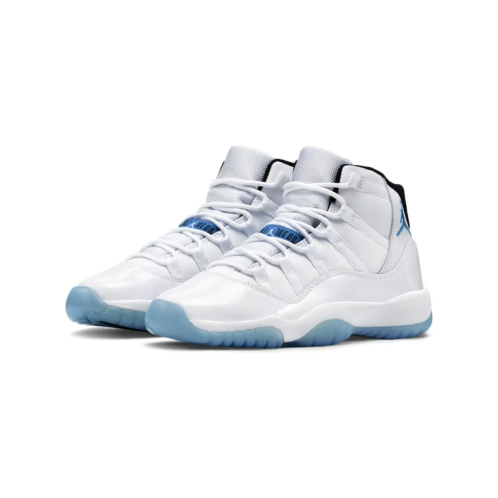 Air Jordan Nike AJ XI 11 Retro Legend Blue 2014 (GS) (378038-117)