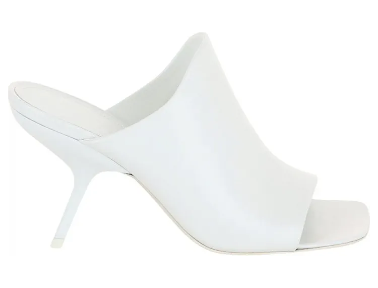 Ferragamo Era Mules White (01G519-766451-1C)