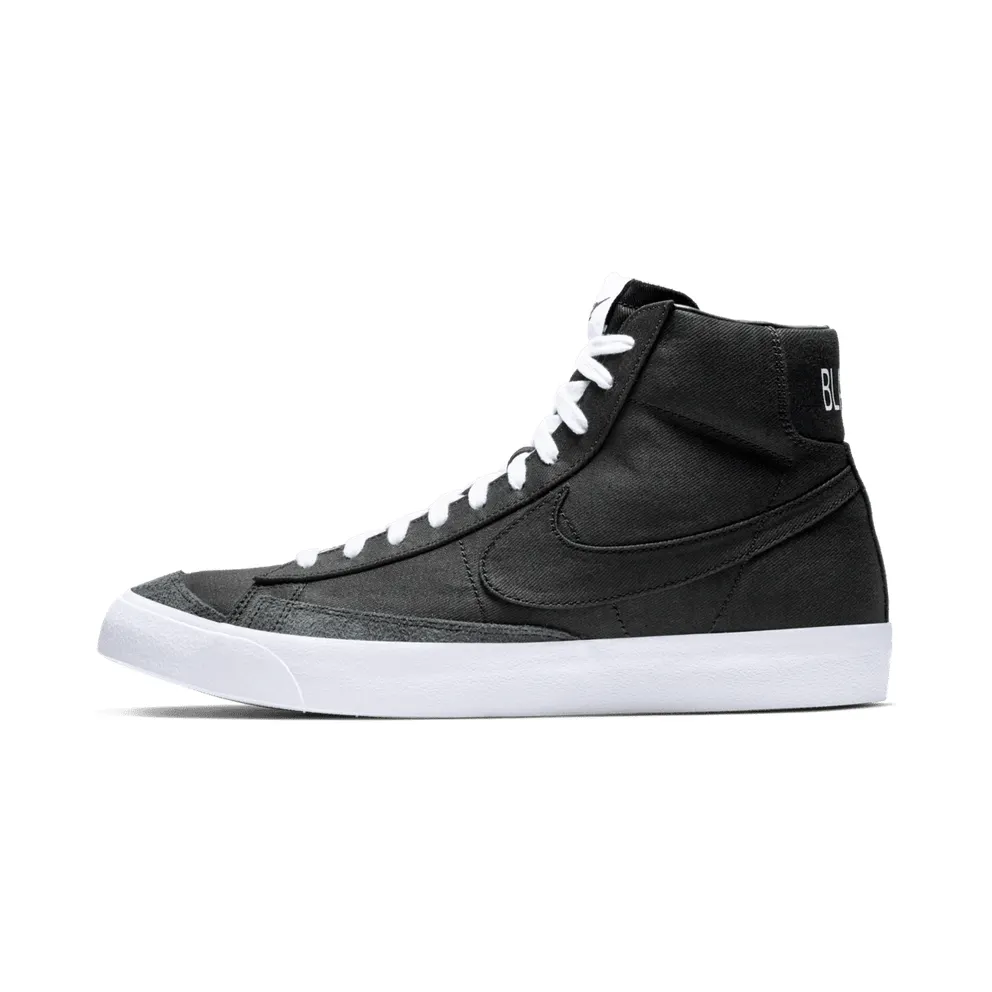 Nike Blazer Mid 77 Vintage Black Canvas Black/Black-Black-White (CD8238-001)