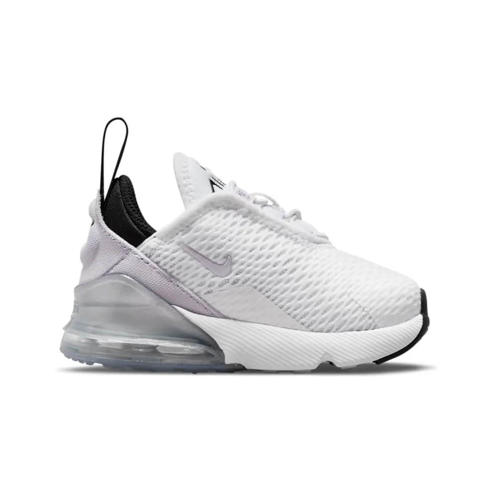 Nike Air Max 270 “White / Black / Metallic Silver / Pure Violet” (DD1646-159)