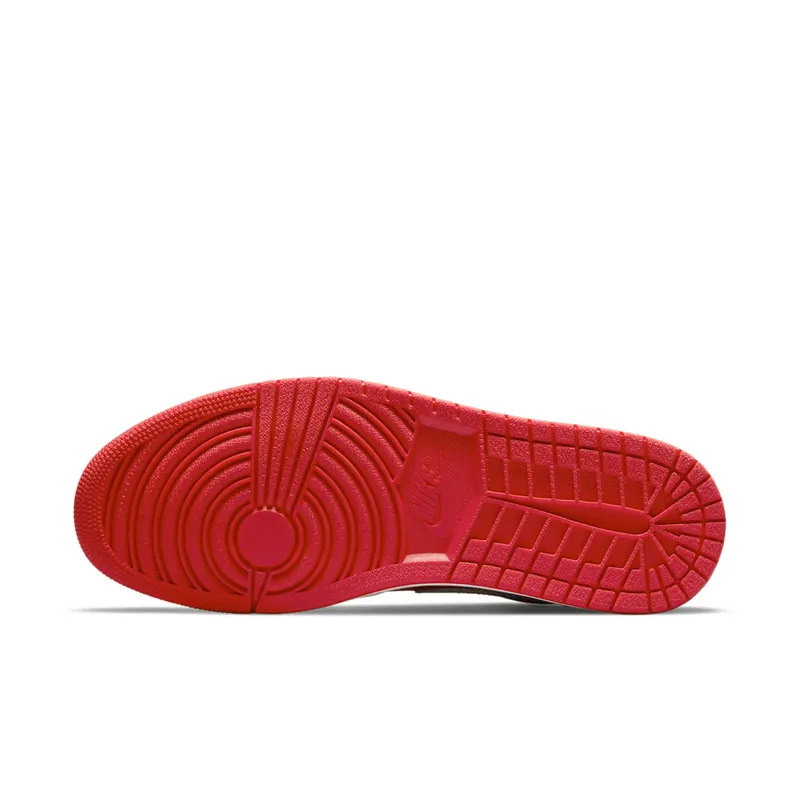 Air Jordan 1 Low Spades (2021) – “White / University Red / Black / Metallic Gold” (DJ5185-100)