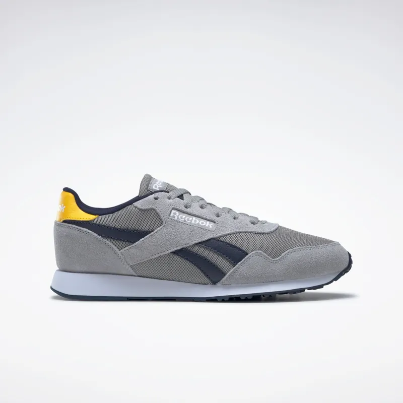 Reebok Royal Ultra Pure Grey 4 / Vector Navy / Always Yellow