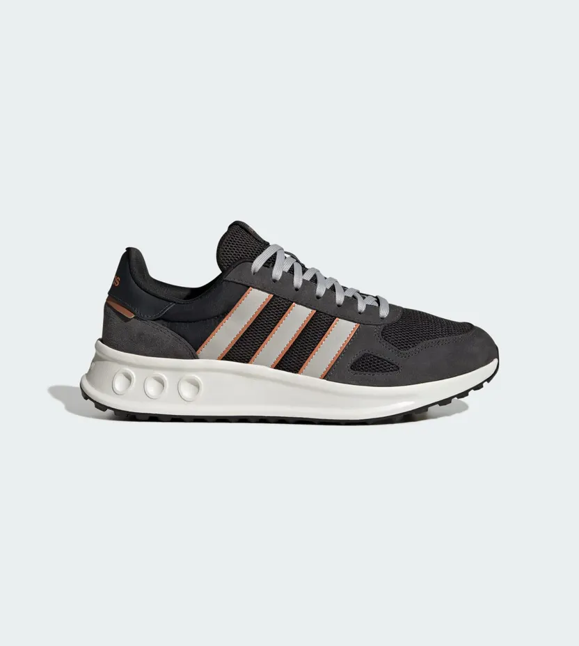 adidas Run 84 Black Grey Dusky Orange (JR7476)
