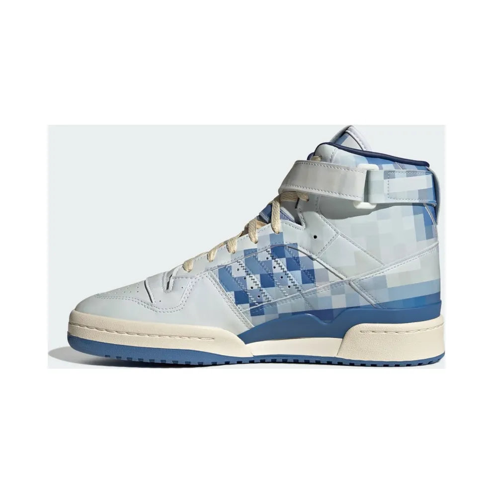 adidas Forum 84 High Closer Look Off White / Trace Royal / Cloud White (ID7440)